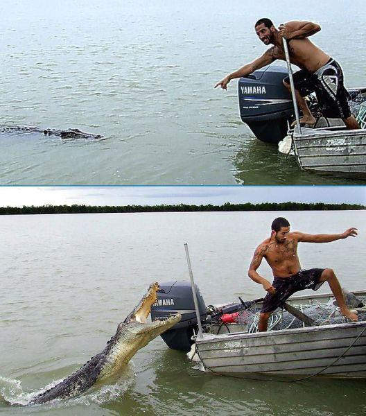..please keep arms and legs inside the boat at all times!