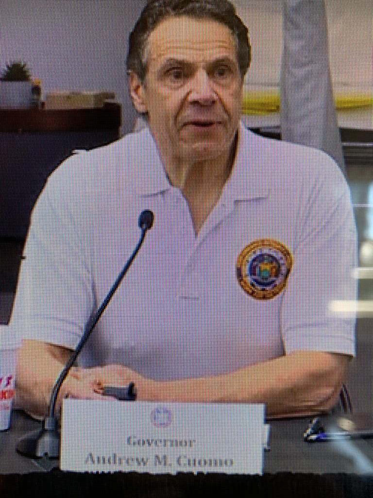 Is it just me or is Cuomo's nipple totally pierced?