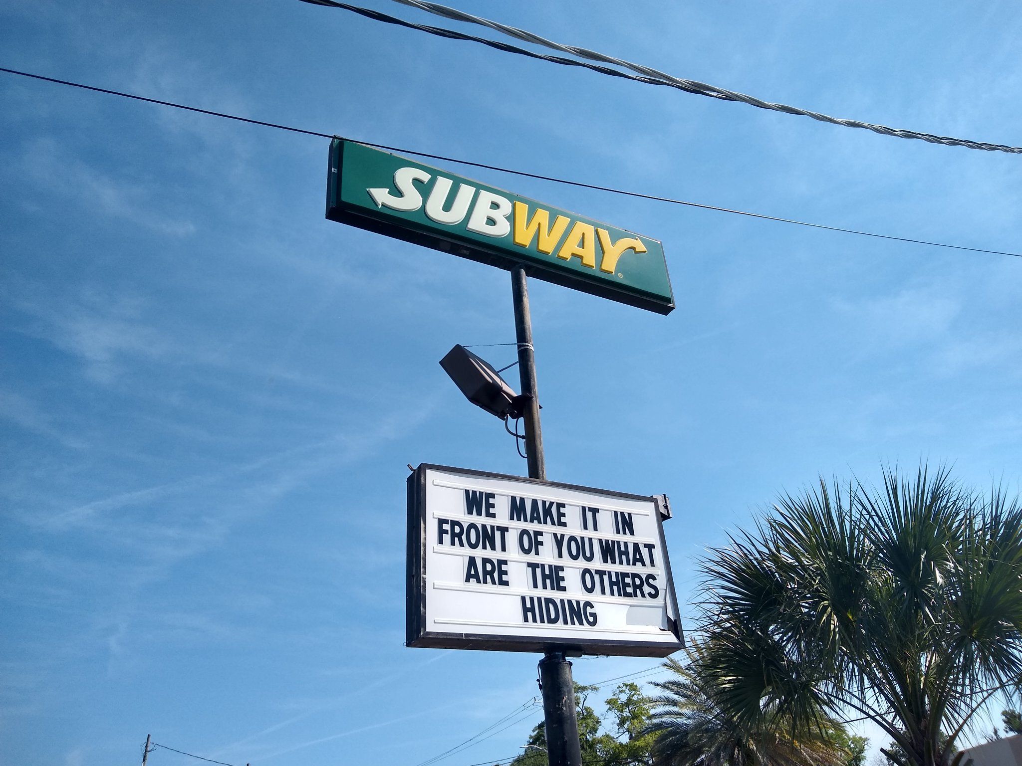 Damn Subway, put the bread knife down for a second.