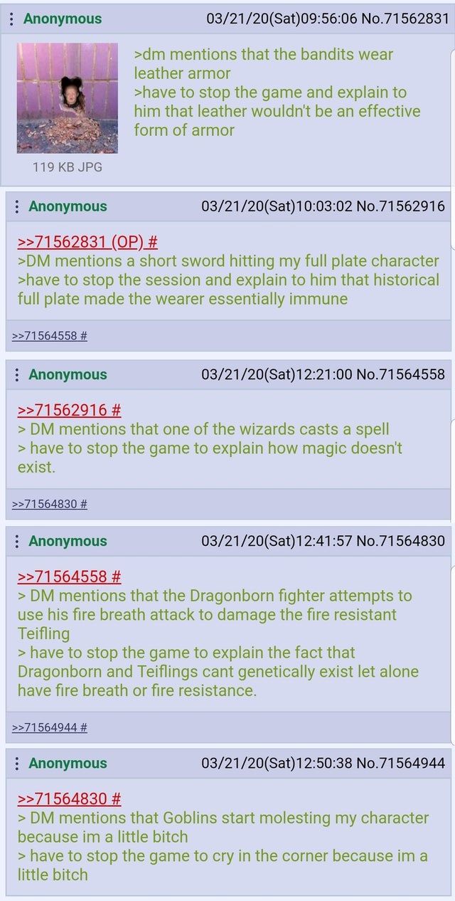 Anon has the stop the game