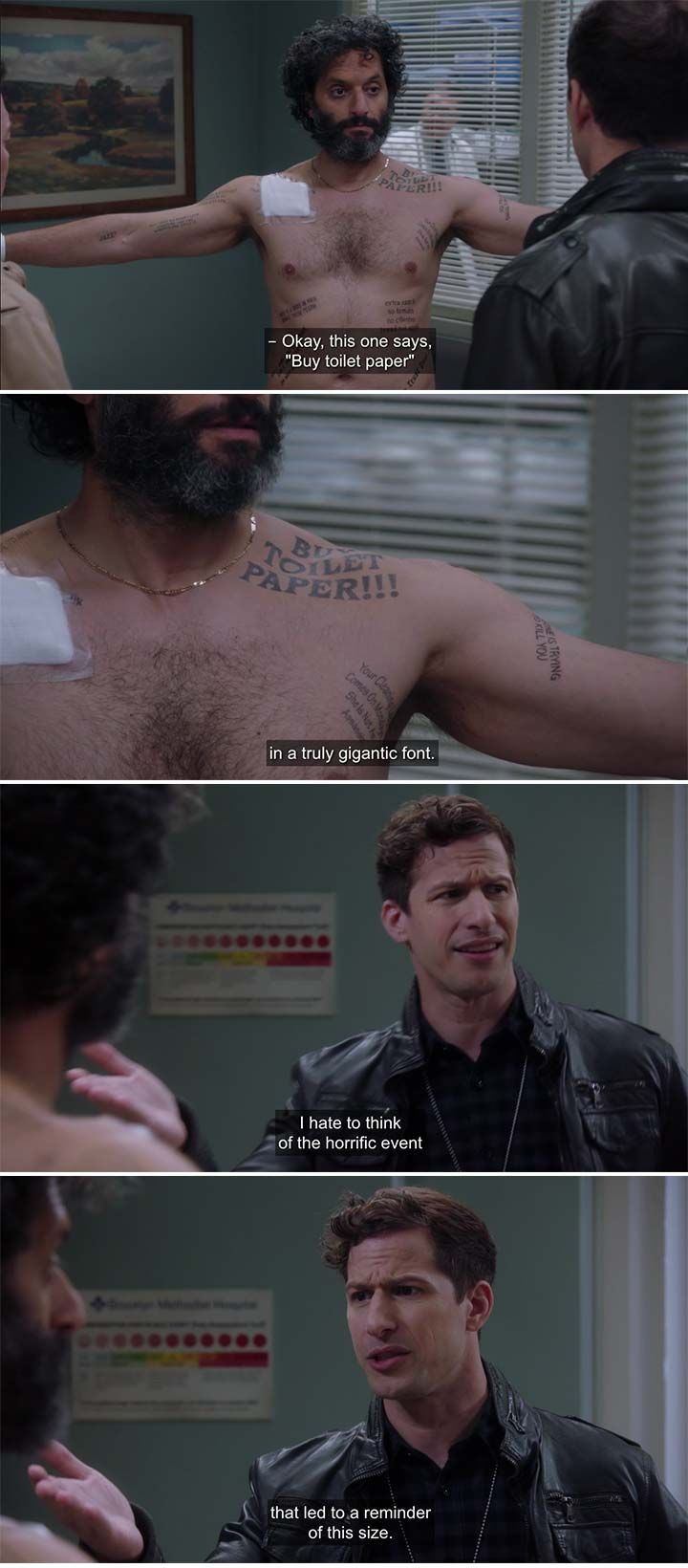 Brooklyn 99 warned us about COVID-19
