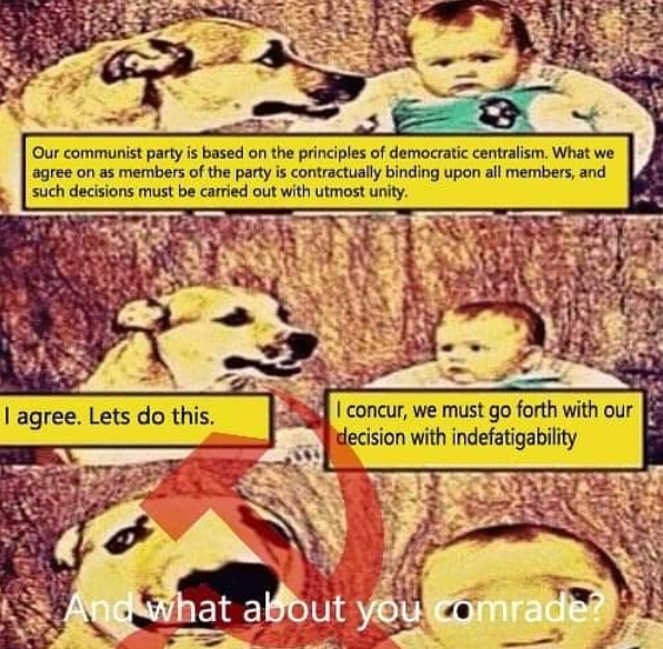 The time is now comrade.