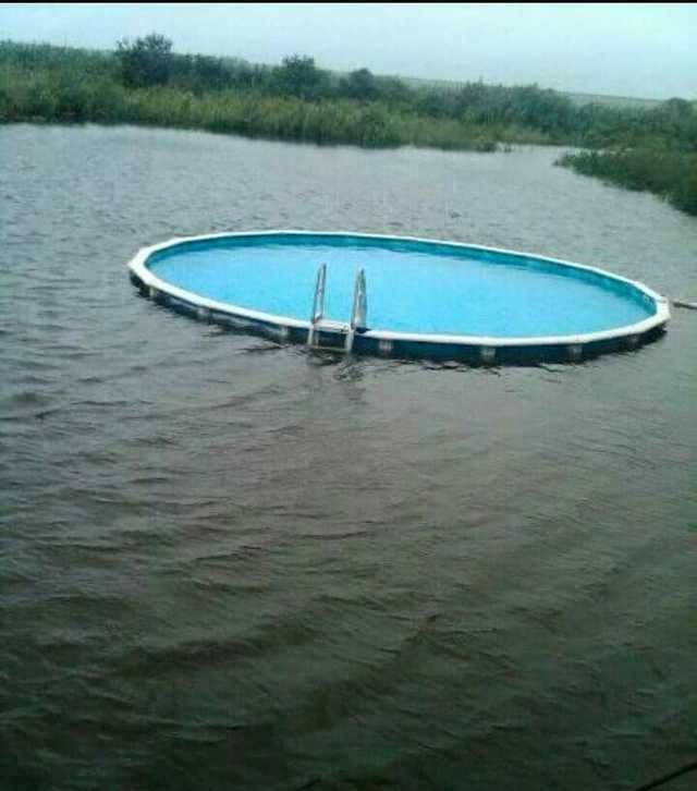 infinity pool on low budget