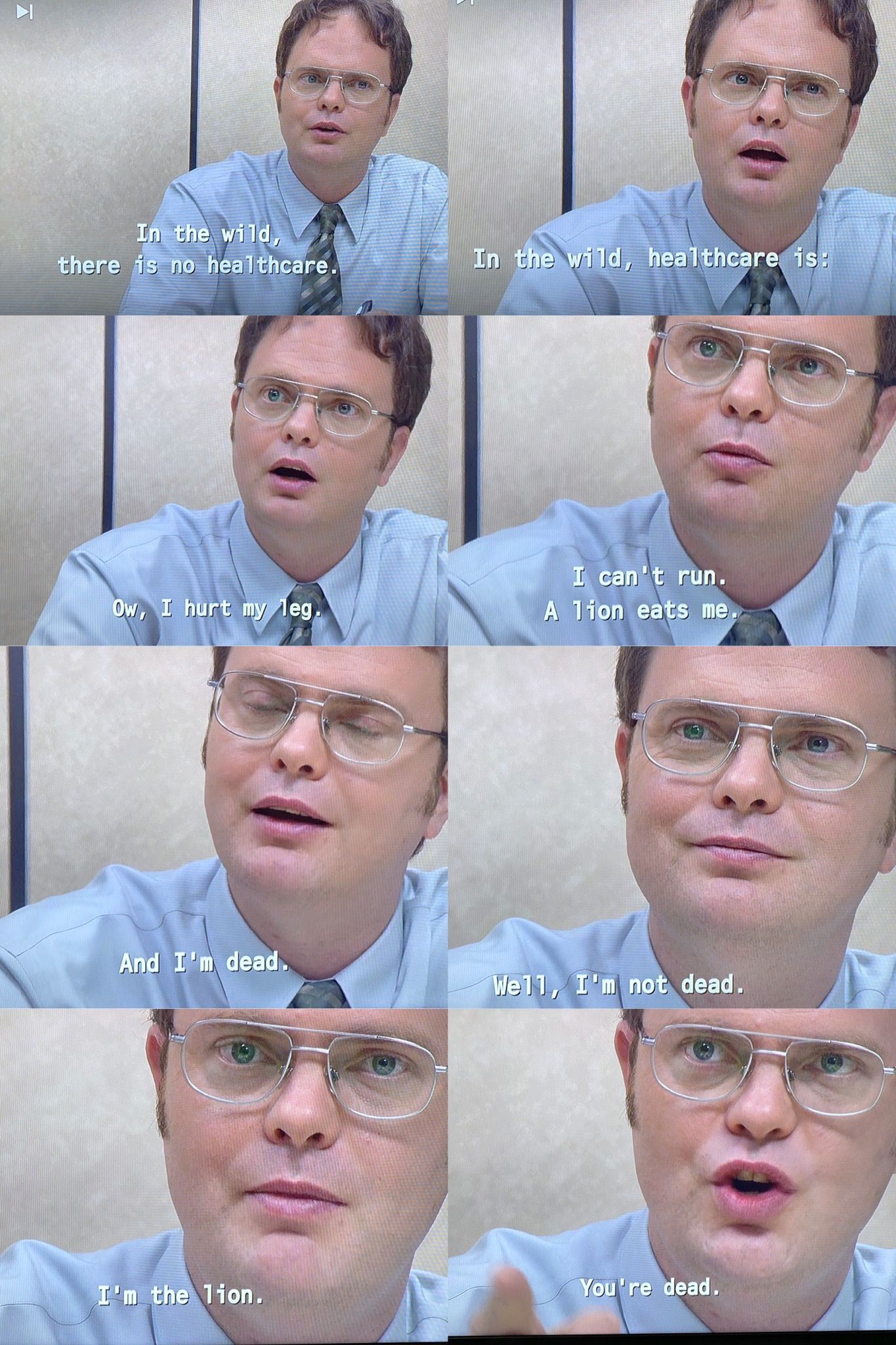 Dwight IS Joe Exotic