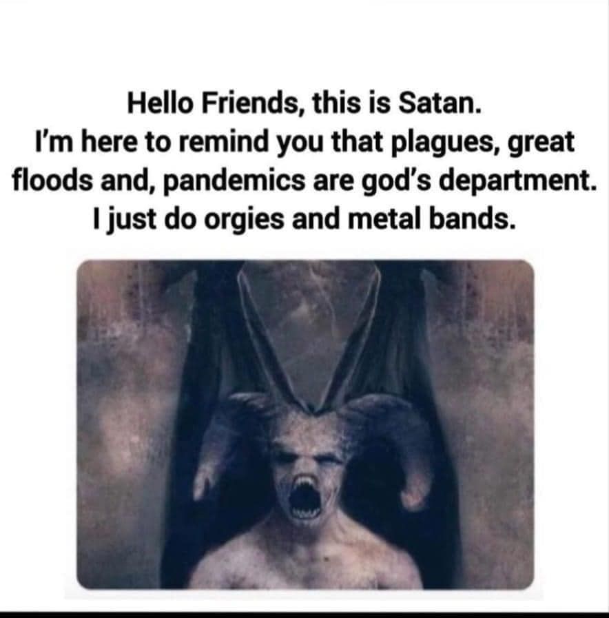 PSA from Satan