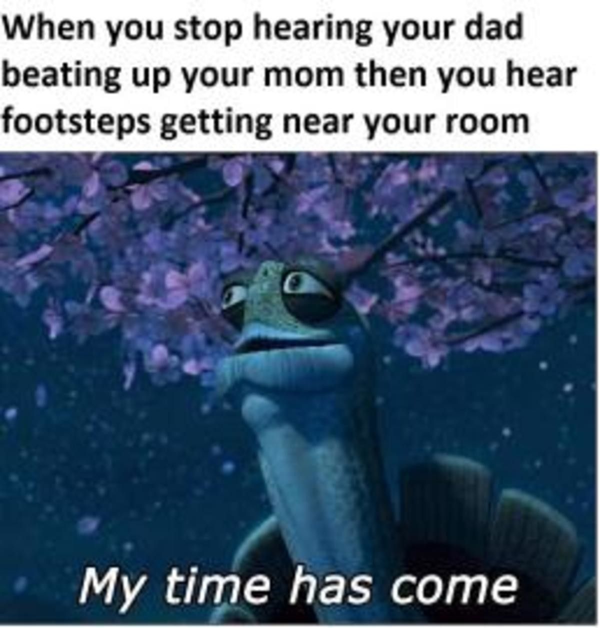 "son, i come to save you from this horrible witch"