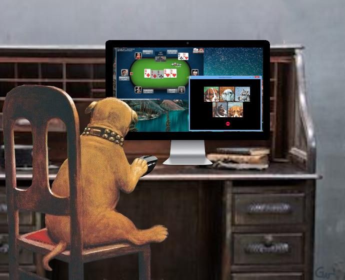 I updated "Dogs Playing Poker"