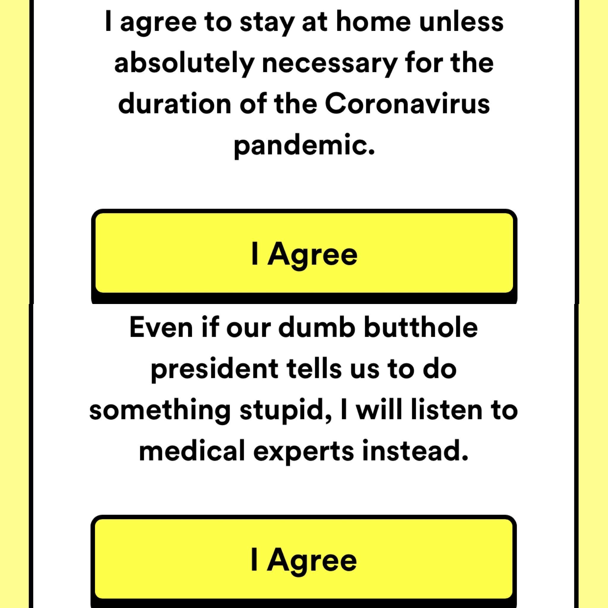 Went to download the free ‘family edition’ of cards against humanity and had to agree to these terms and conditions.