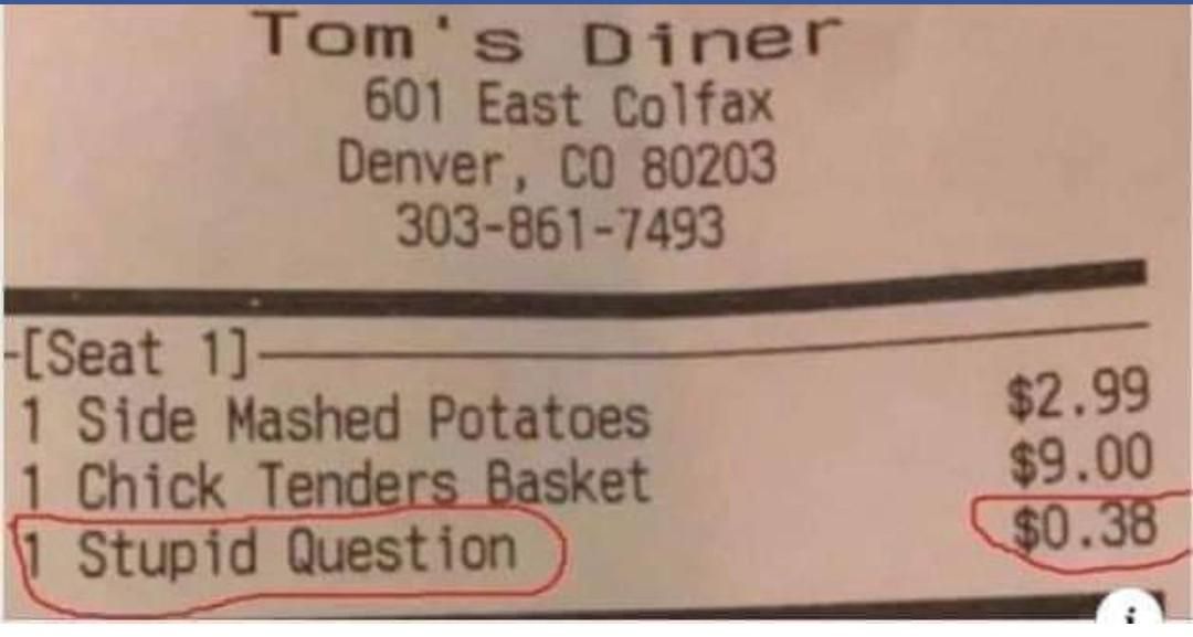 Why Diner not Dinner?