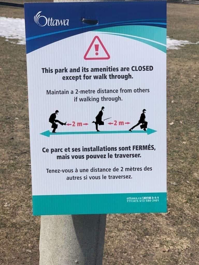 From the Ministry of Silly Walks in Ottawa, Canada