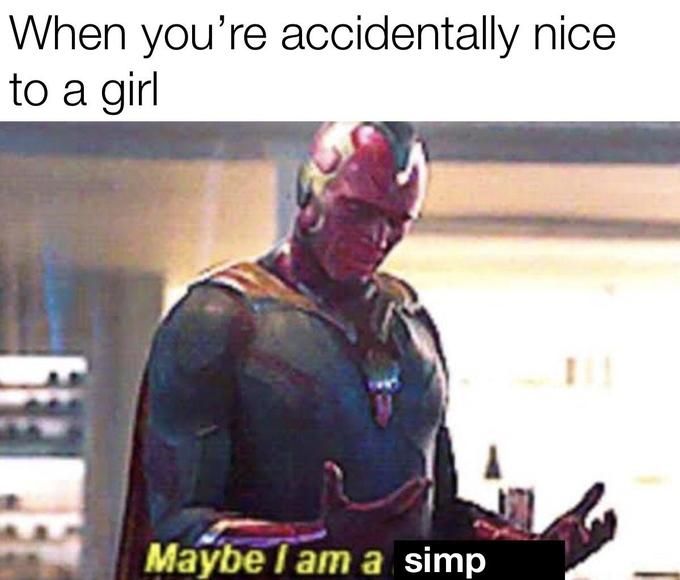 i dont want to be the simp anymore