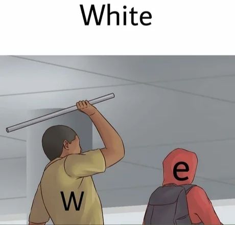 As long as it's not black...