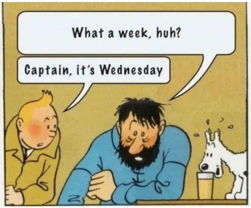 In quarantine there are only days