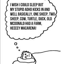 Counting sheep with ADHD