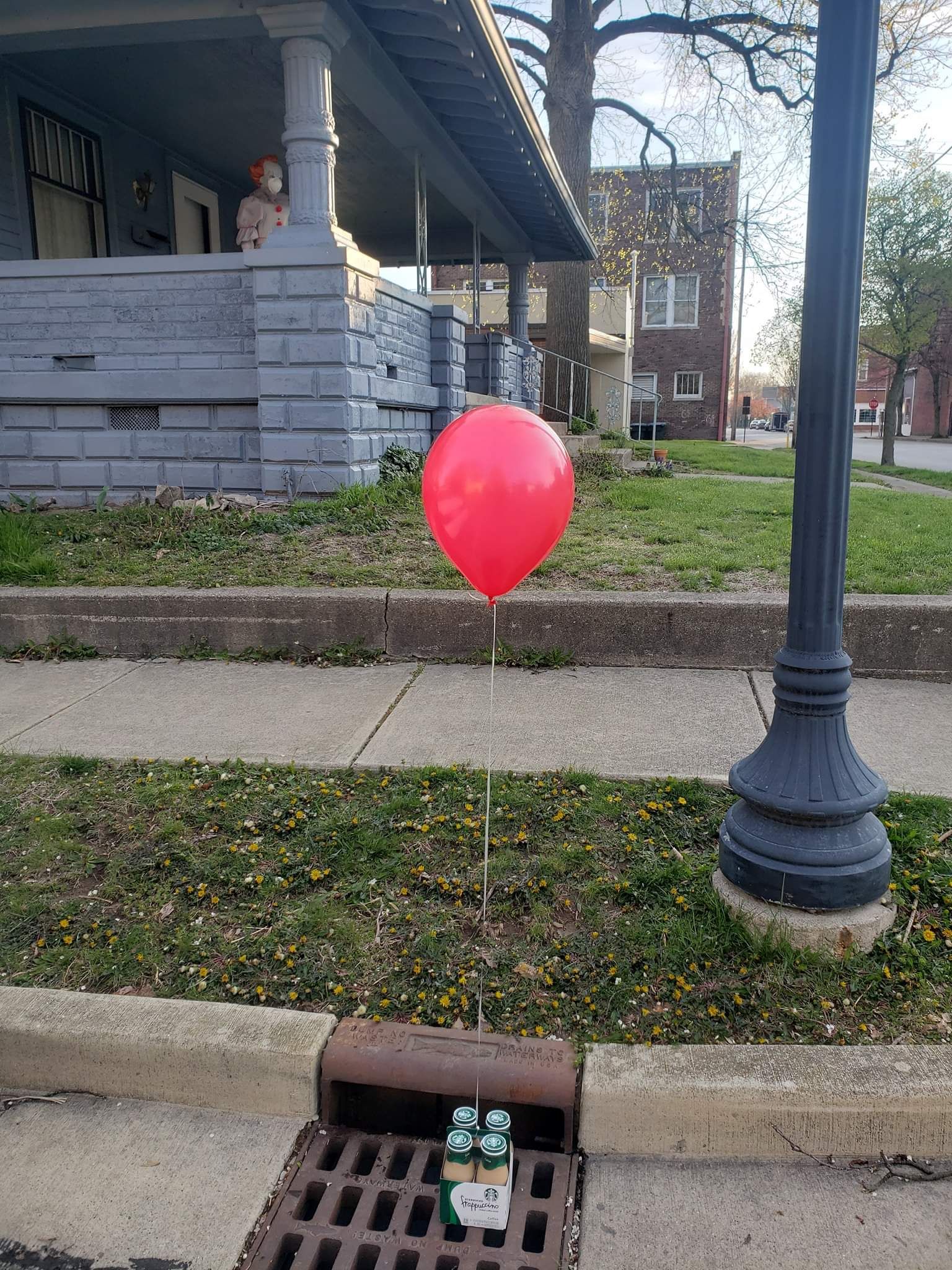 Pennywise out here testing me