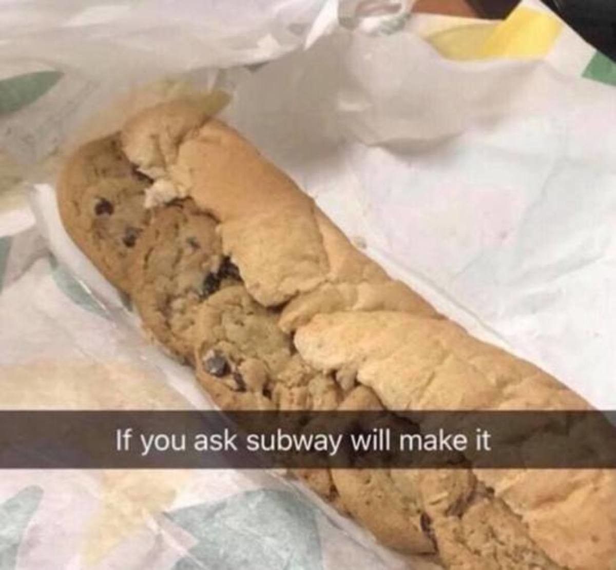 One diabetes footlong, with extra cancer