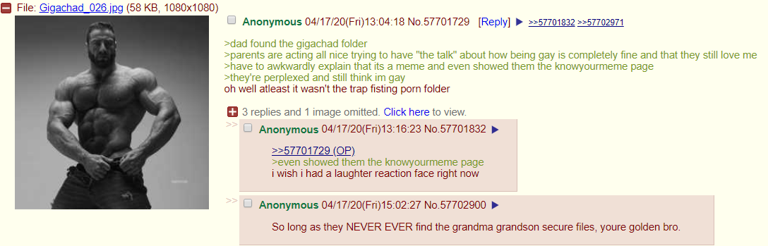 Anon and the gigachads