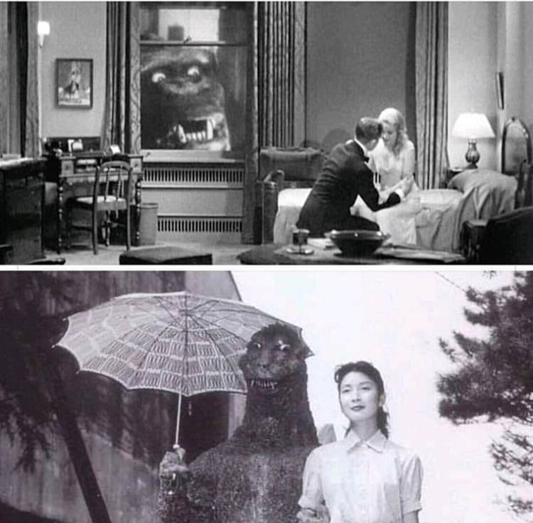 Virgin King Kong vs. Chad Godzilla