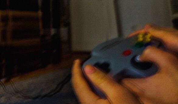 What? It's how I hold my controller