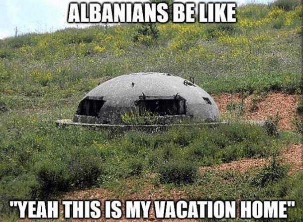 You boys don't even own bunkers.