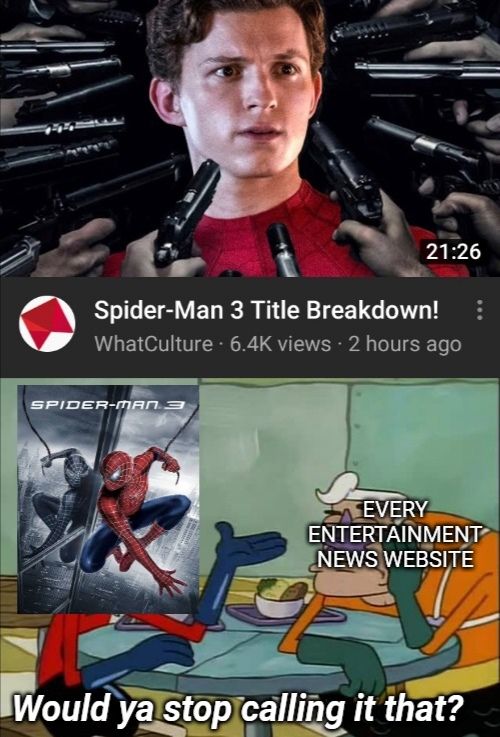 '3rd MCU Spider-Man Movie' isn't that hard
