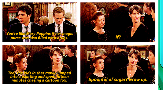 Great How I Met Your Mother quote.