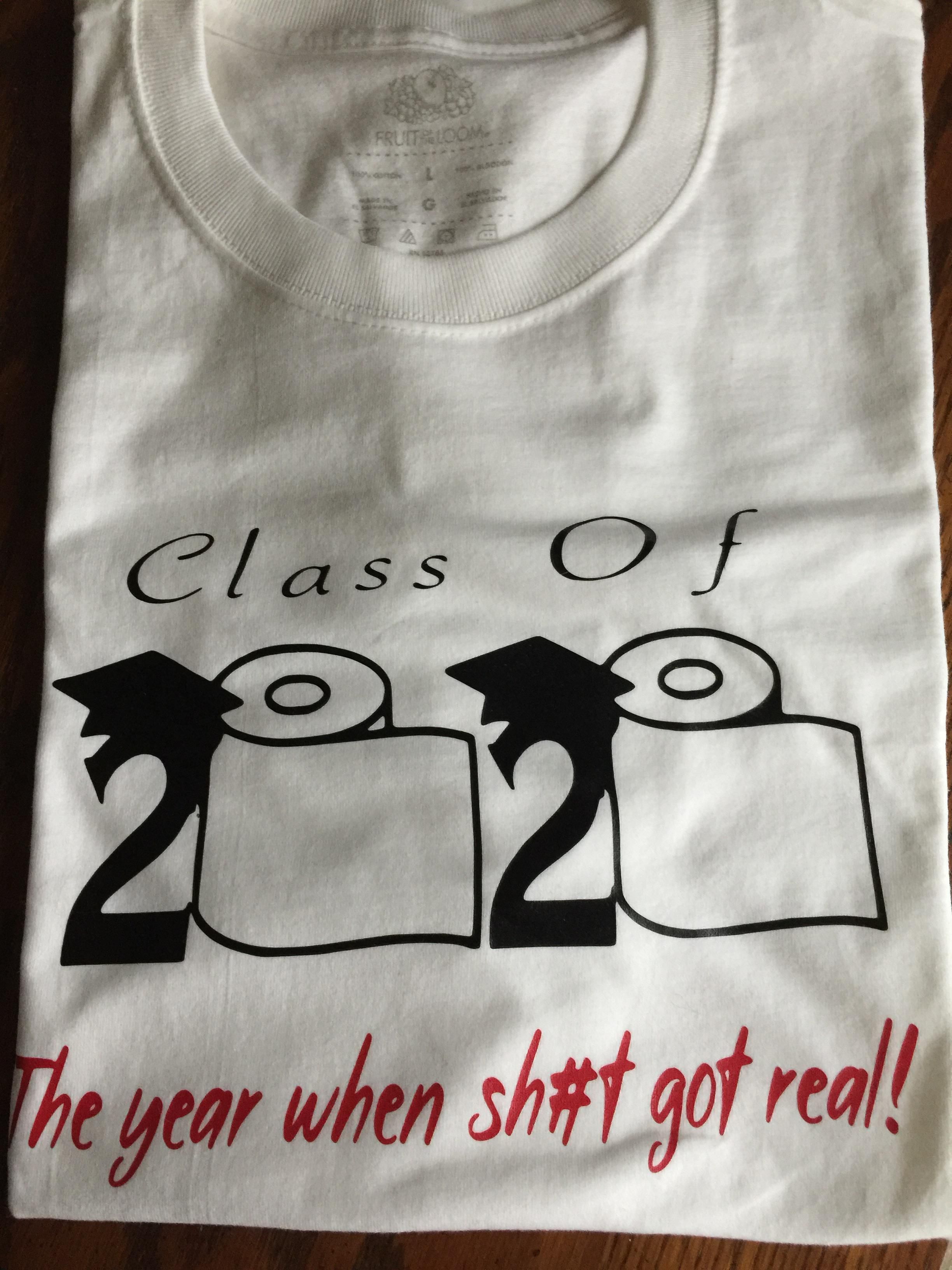 Class of 2020 official graduation tees