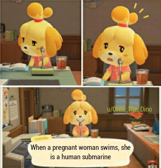 And if she's a German, she is a U-Boot