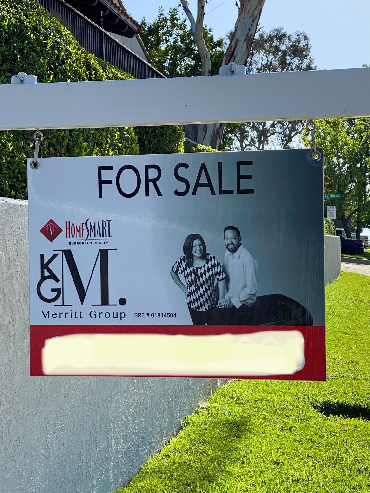 At first glance I was excited a woman and her mythical creature husband were selling a home in my neighborhood.