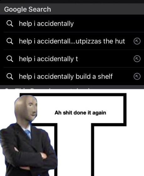 oh no