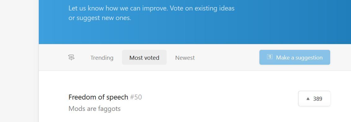 the people have spoken