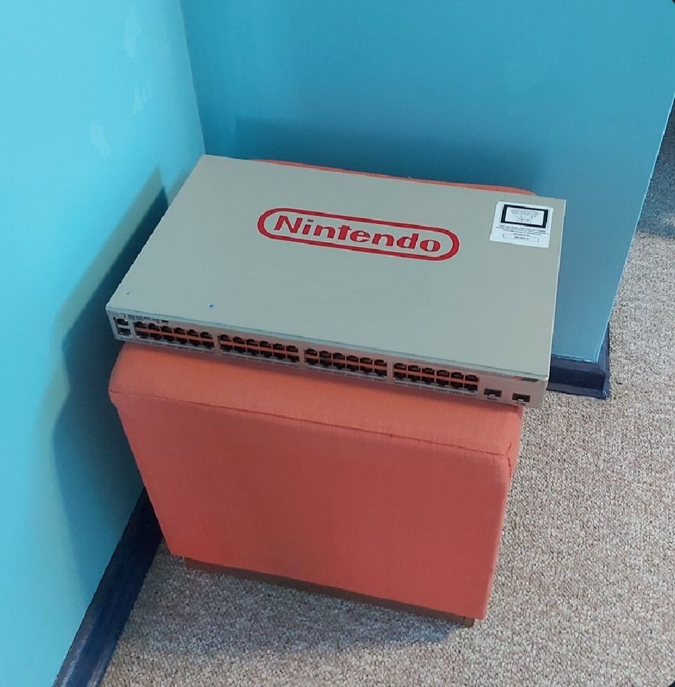I bought a Nintendo switch, but it looks a little different :)