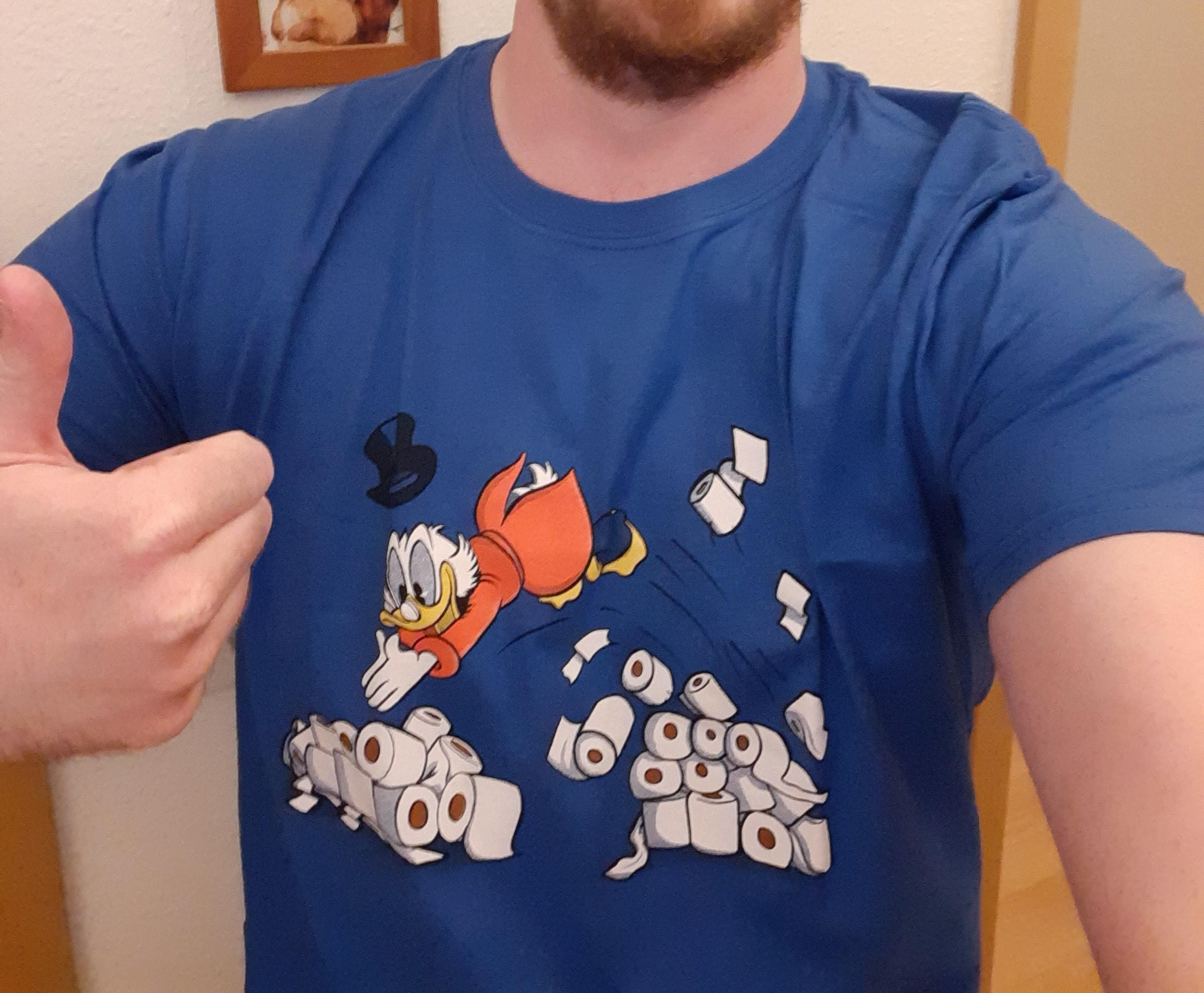 Say hello to my dope new shirt!