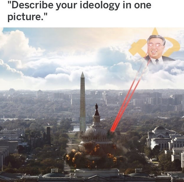 Juche memes are in now.