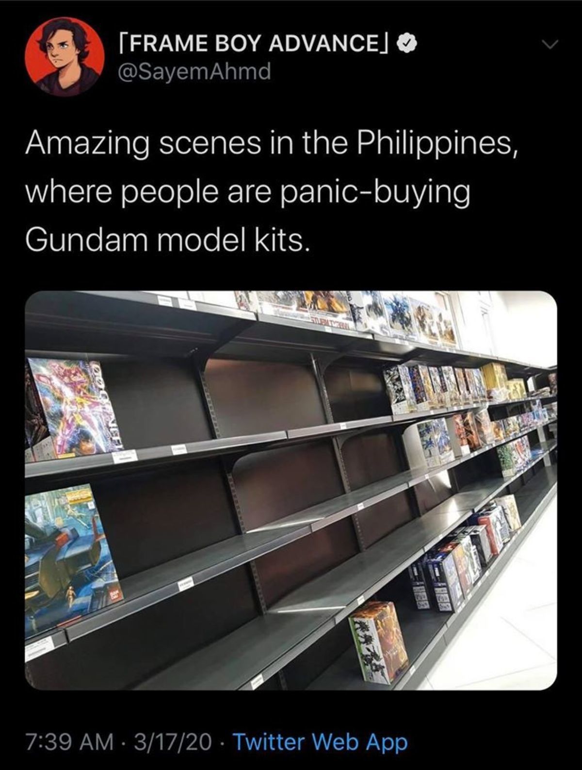 nooooo, not the model kits