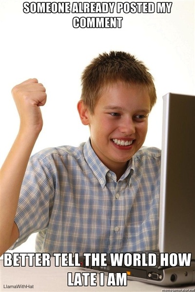 'Now everyone will know how funny I could be!'