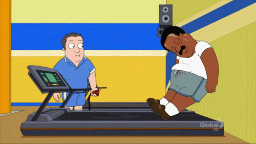 Why treadmills should never face walls.