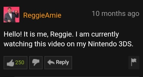 I miss you reggie