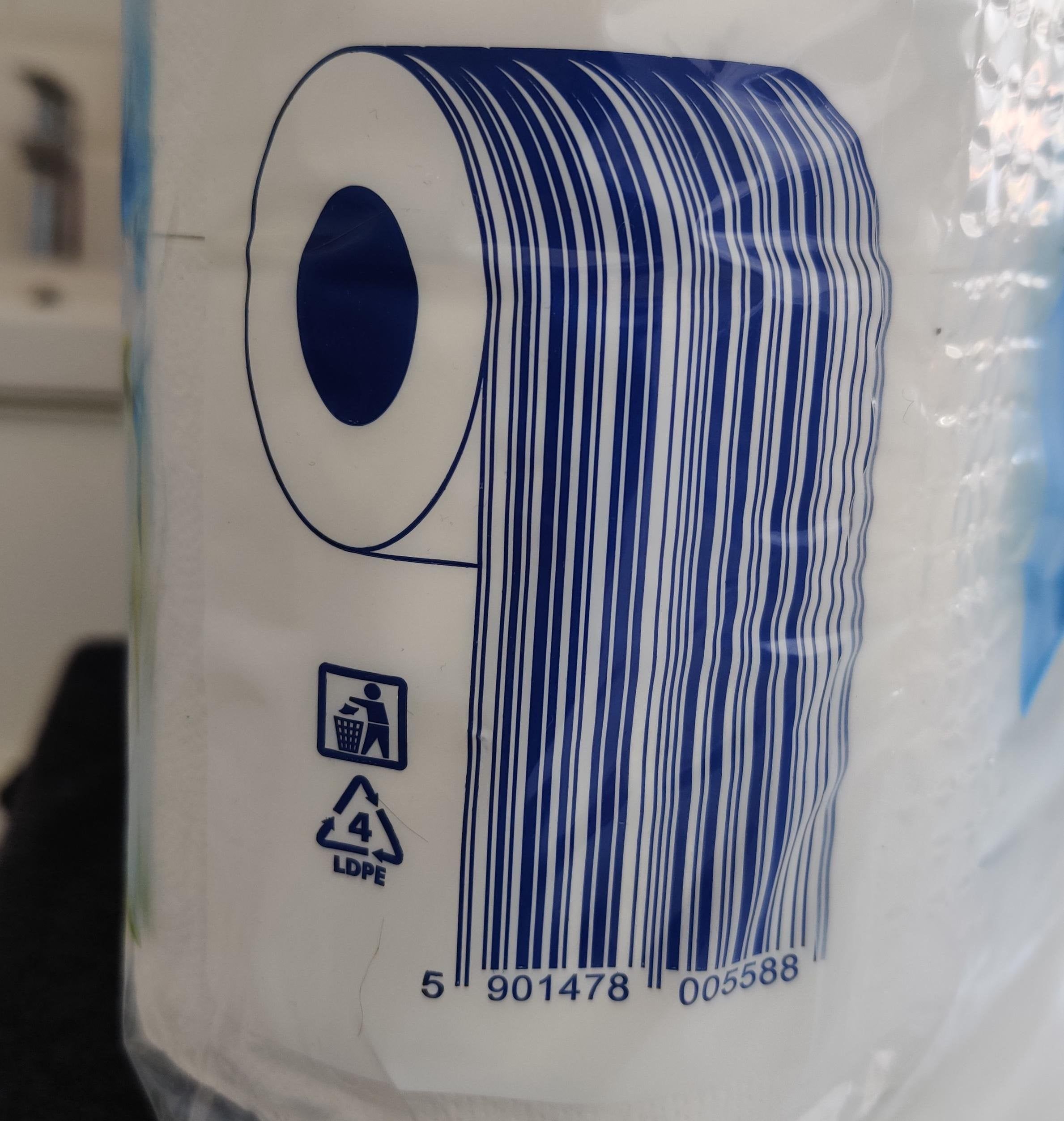 That is how you make a barcode for toilet paper