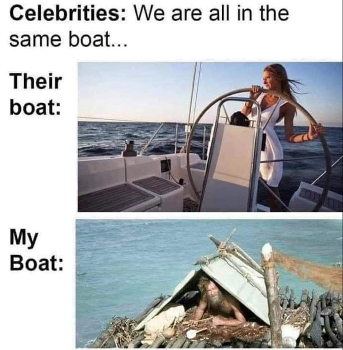 We Are All in the Same Boat