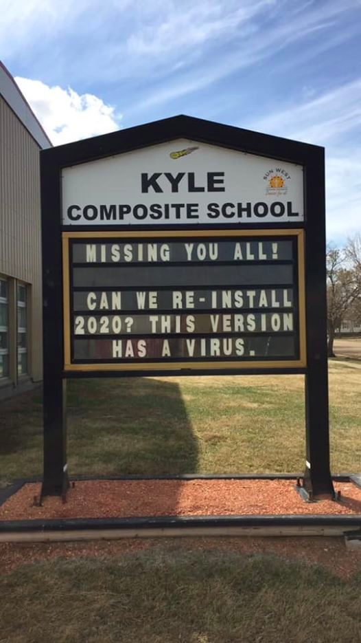 The teacher who did this sign needs a raise