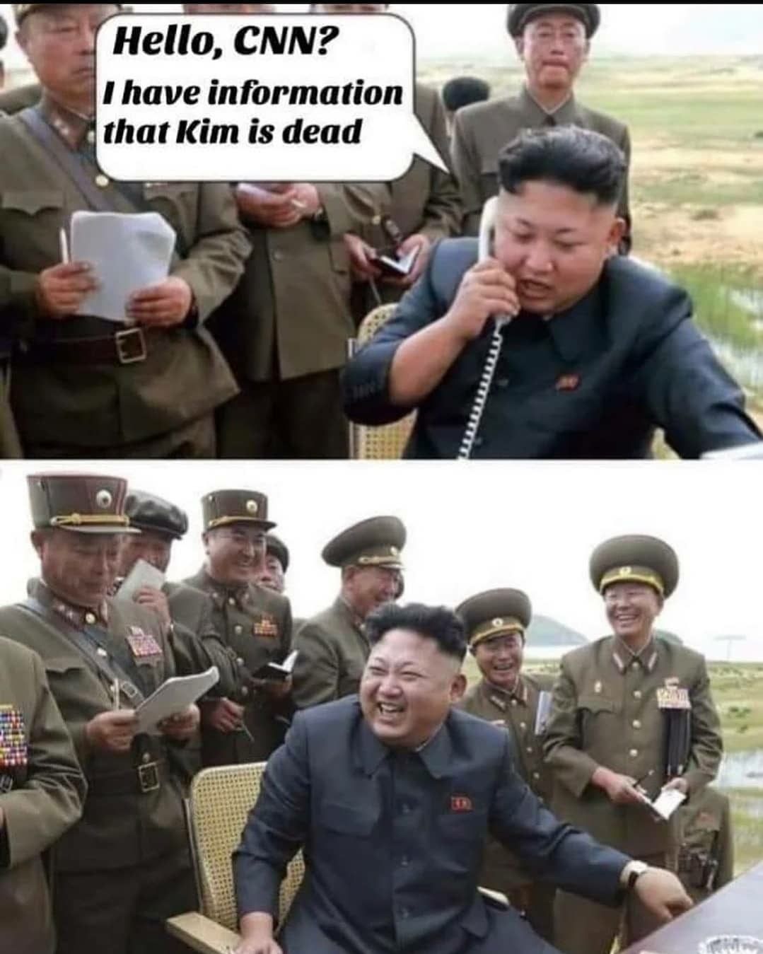 Supreme leader knows how to pull pranks