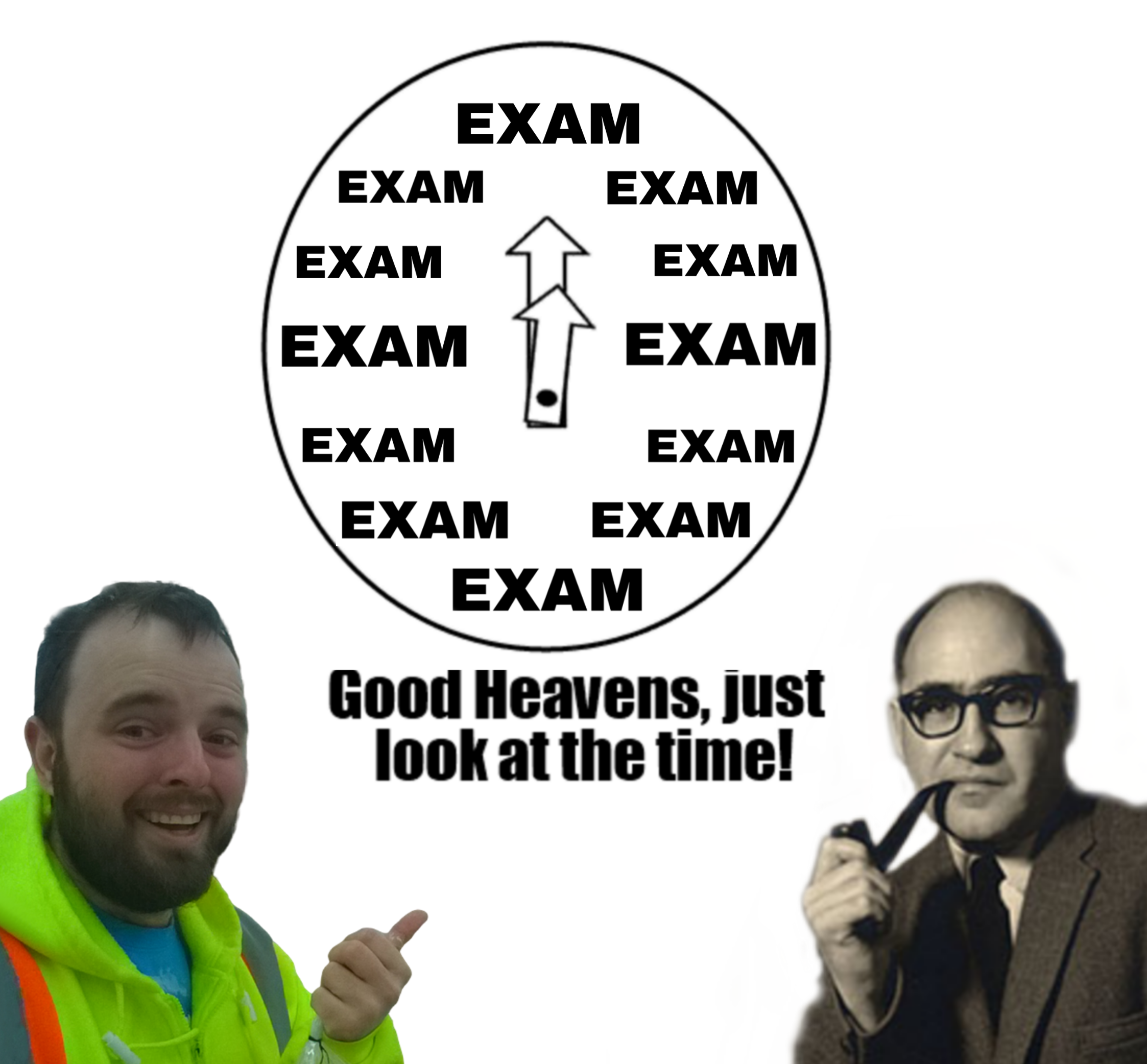 6 hours left of the April meme exam! Take the last chance of doing it. Questions in comments