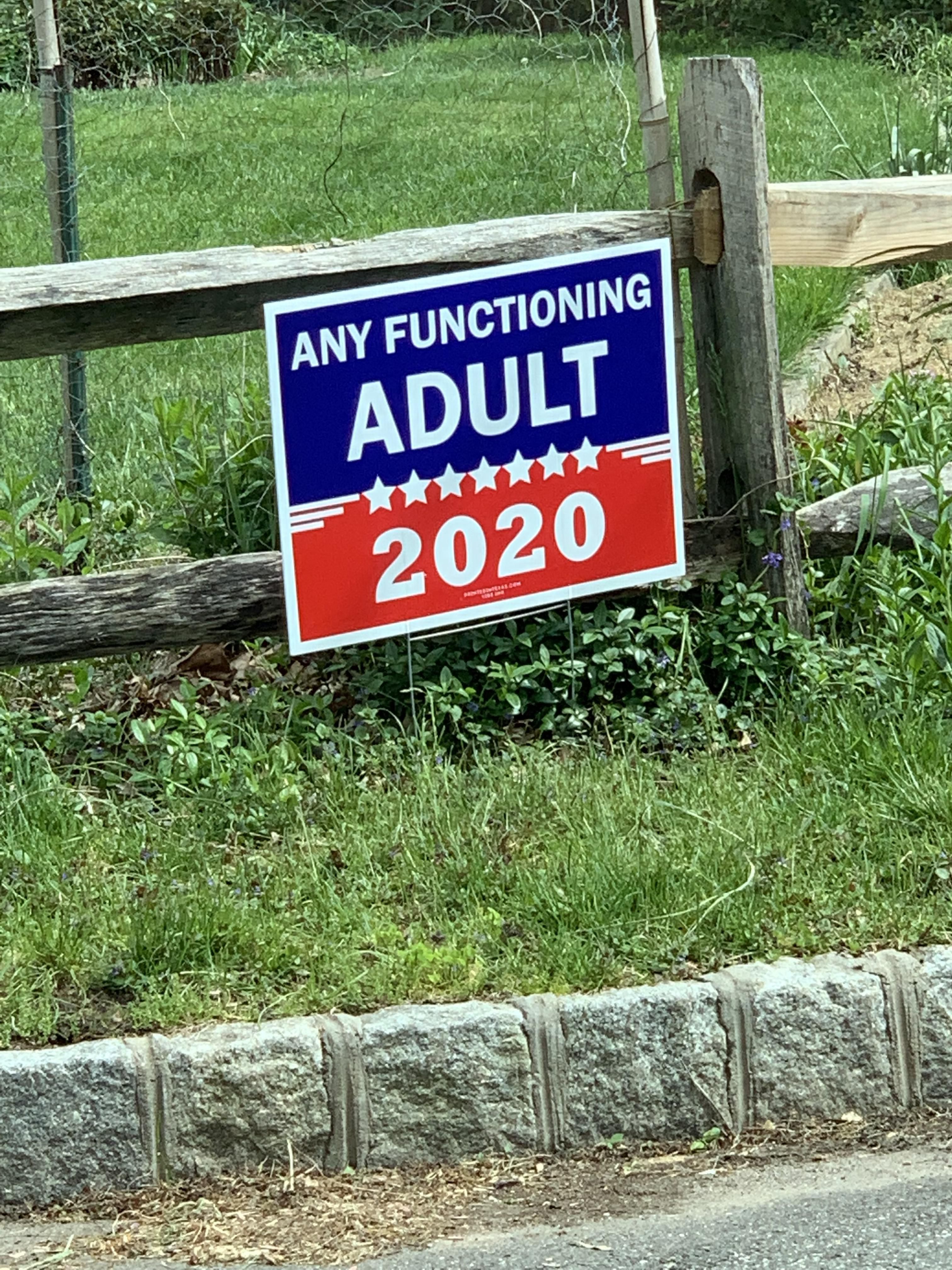 Really is a lot to ask for in 2020...