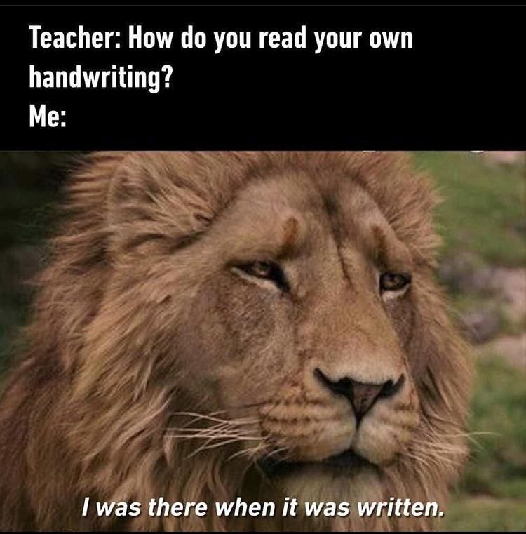 Who’s handwriting is crap as shit