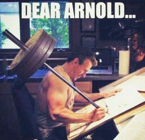 Dear Arnie...