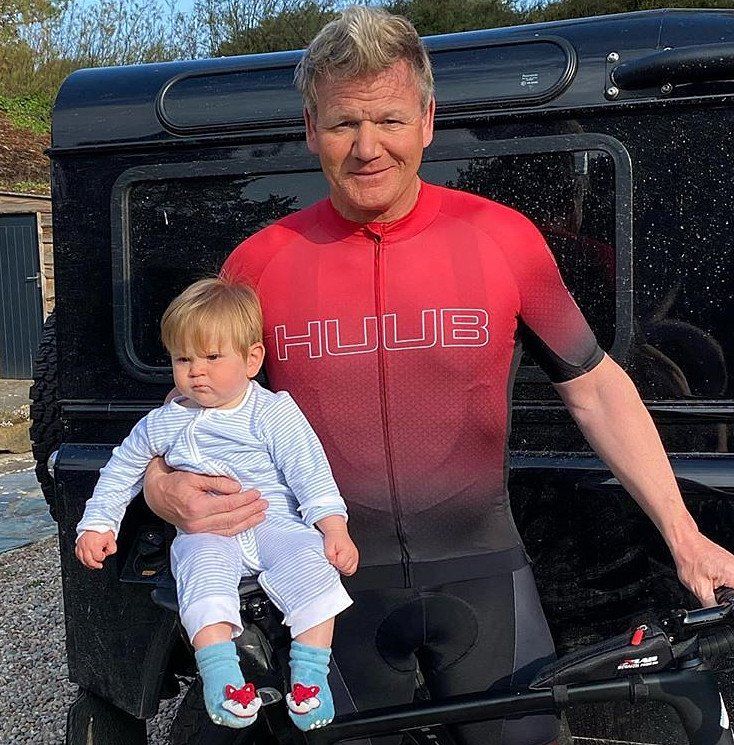 Gordon Ramsay's son, Oscar, is going to make great TV like his father someday.