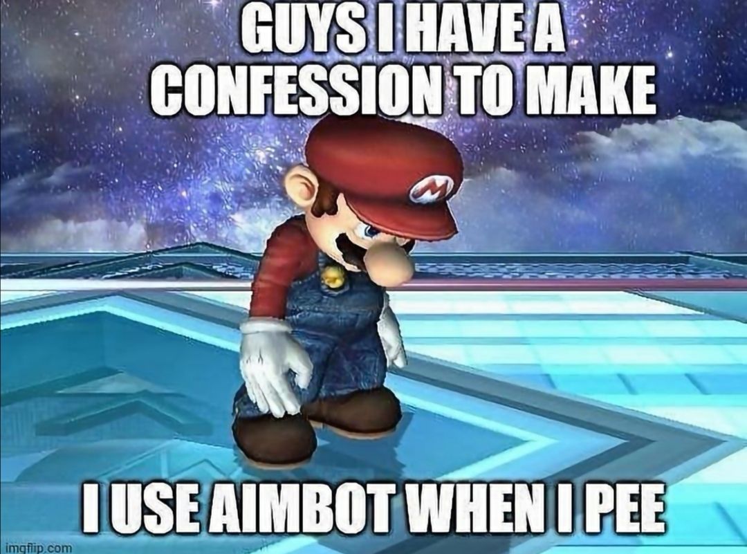 MARIO wtf(frick) wth are you doiong MARIO you are a loser