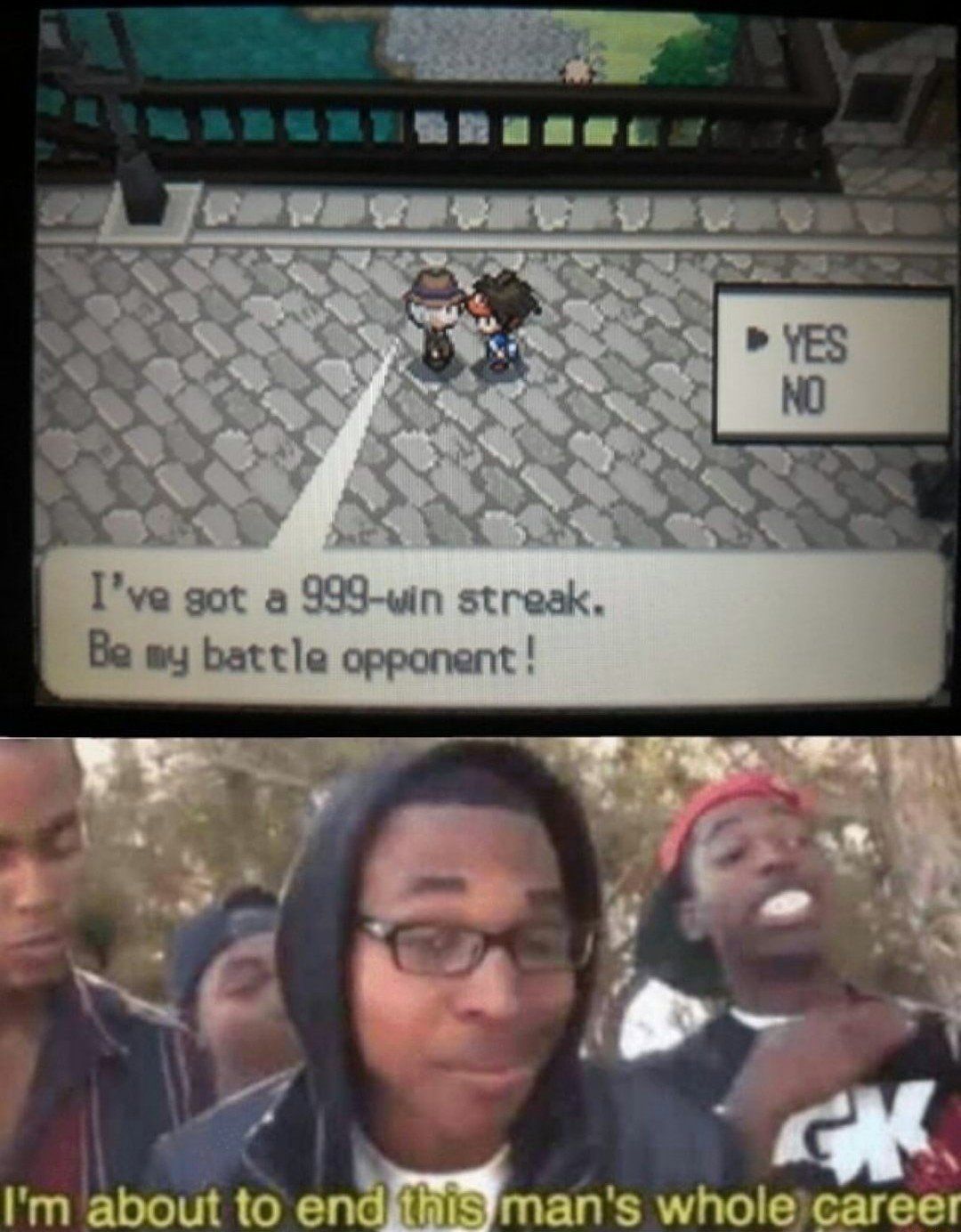 Dude be having weak pkmn