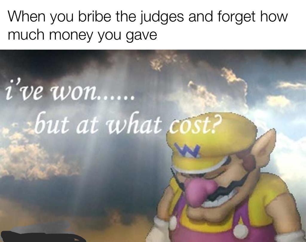 proper bookkeeping could have prevented this, Wario